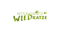 Das Bild zeigt das Logo "Rettungsnetz Wildkatze" (für BUND, 2005).