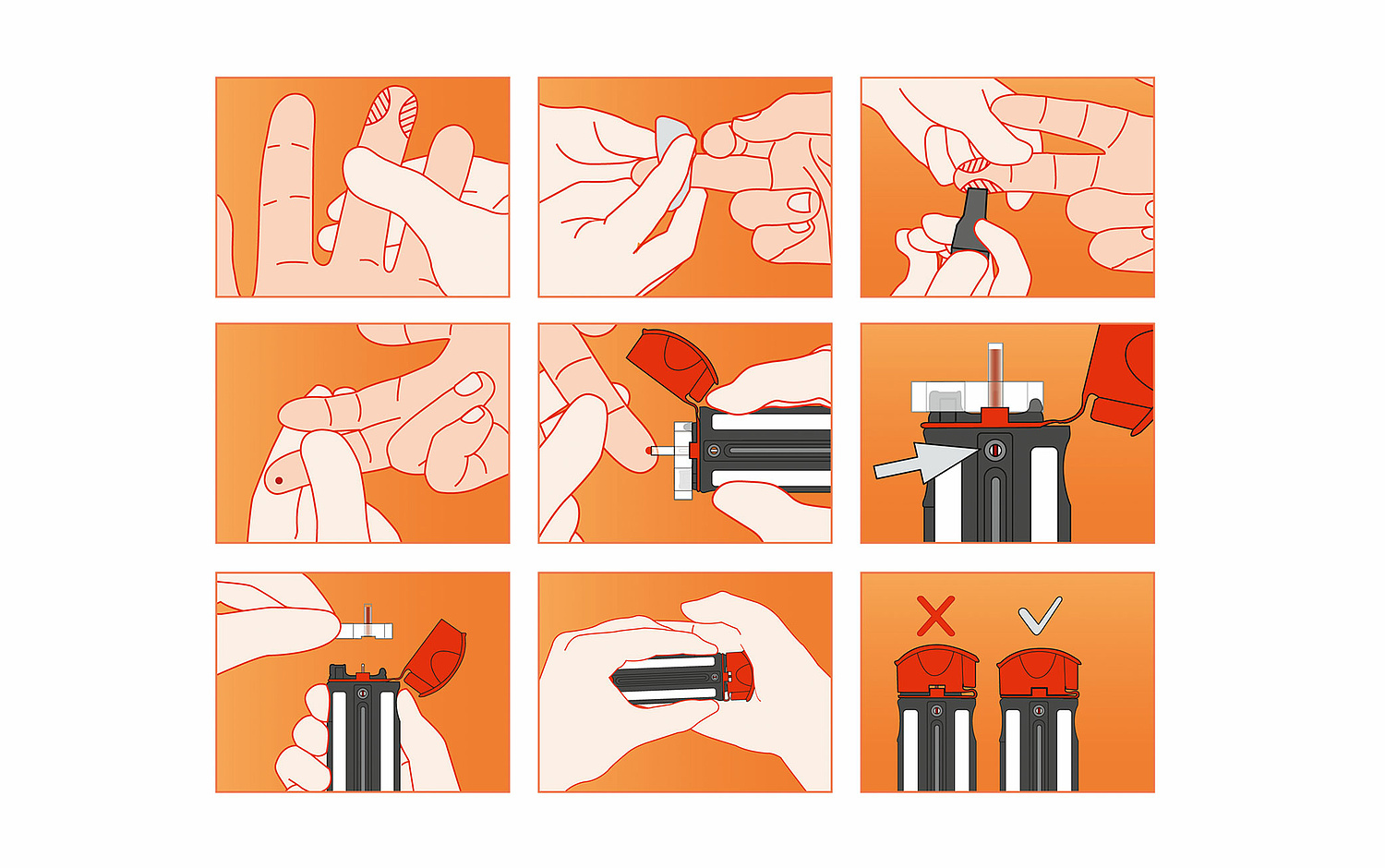 Illustration – Pima Analyser Das Bild zeigt eine Illustration (für Alere, 2009). (© Papenfuss | Atelier)