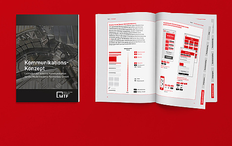Kommunikationskonzept Modell Technik Formenbau