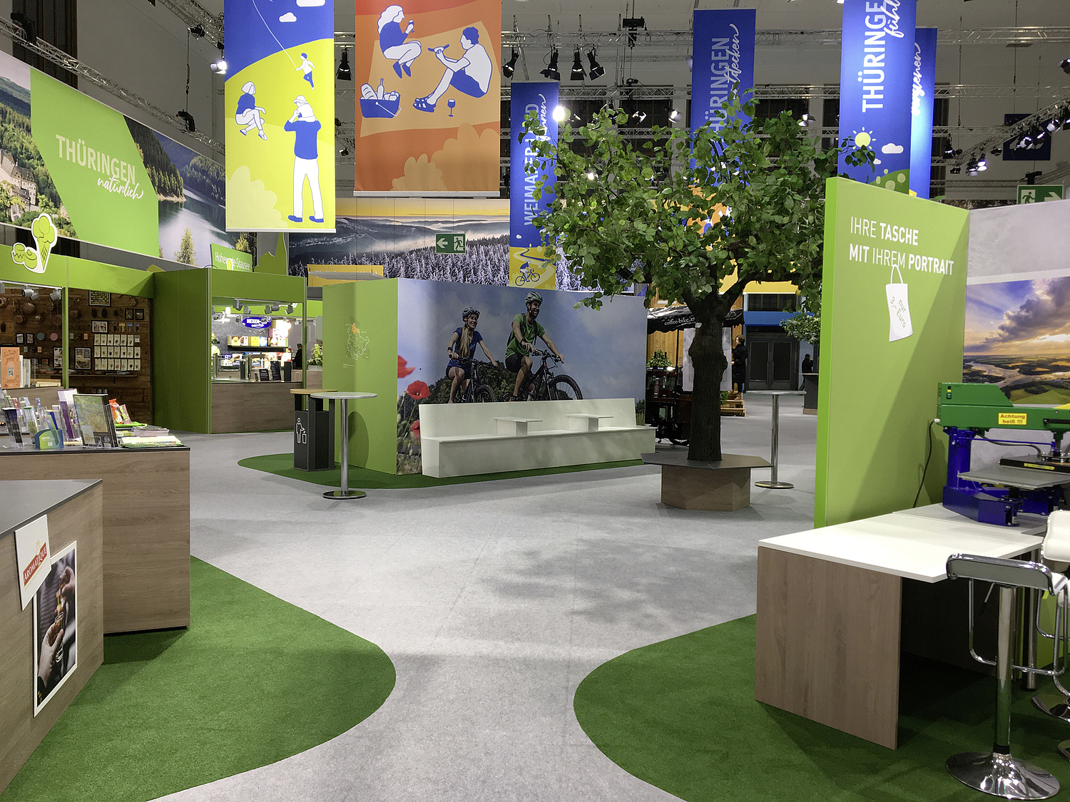 Internationale Grüne Woche 2023 – Messekonzept und Ausstellungsdesign Freistaat Thüringen (© Papenfuss | Atelier)