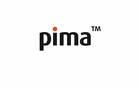 Das Bild zeigt das Pima-Logo (für Alere, 2009).