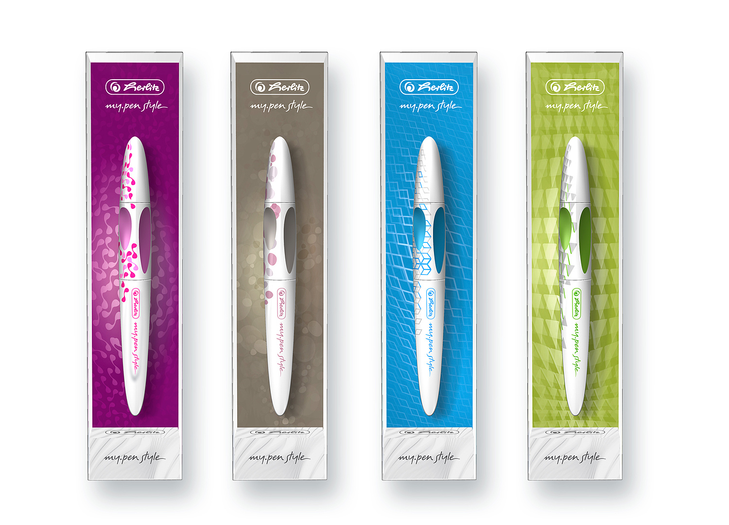 Herlitz – Fashionweek – mypen – Verpackungsdesign mypen-Tintenroller Fashionweek (© Papenfuss | Atelier)