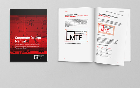 Corporate Design Manual Modell Technik Formenbau