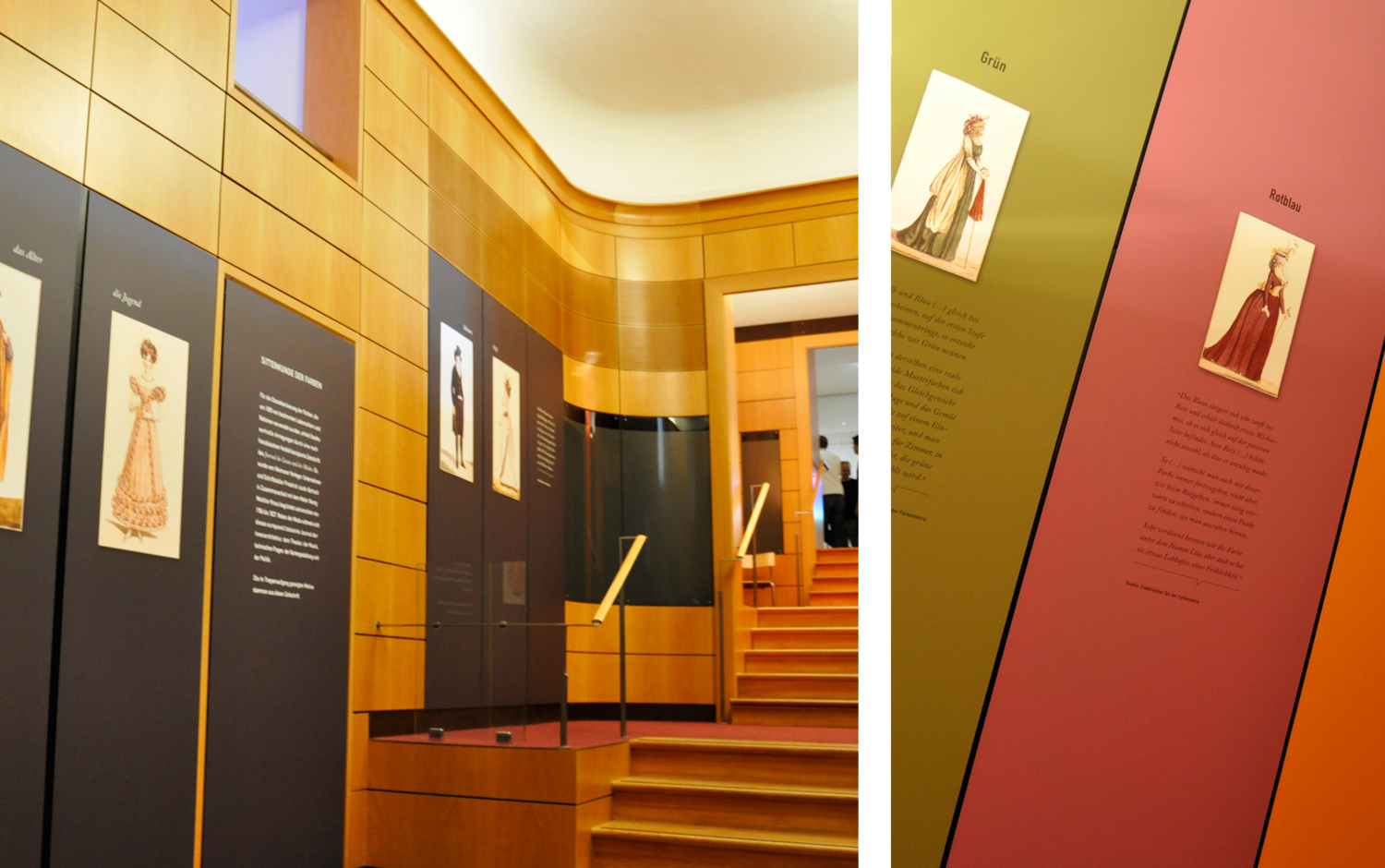 Klassik Stiftung Weimar – Goethes Farbenlehre – Ausstellungsdesign Blick in die Ausstellung – Goethes Farbenlehre (© Papenfuss | Atelier)