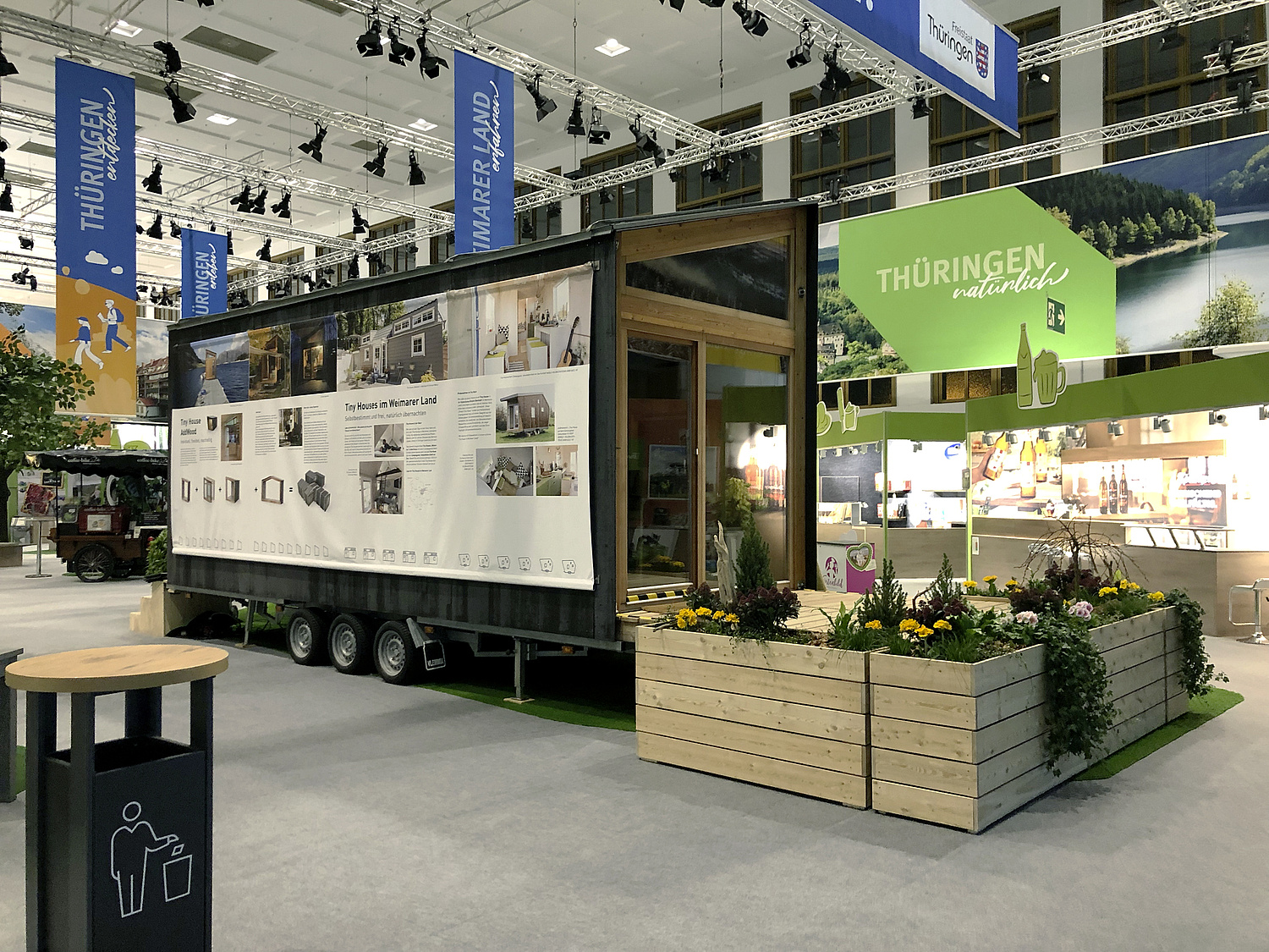 Internationale Grüne Woche 2023 – Messekonzept und Ausstellungsdesign Freistaat Thüringen (© Papenfuss | Atelier)