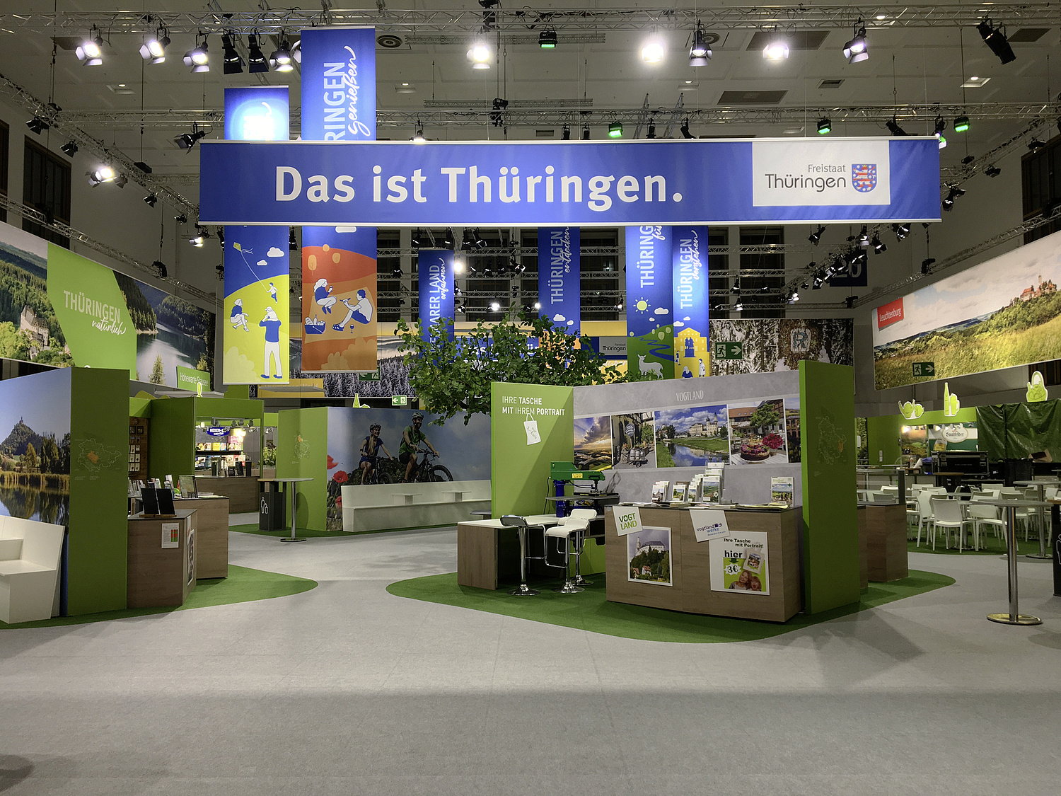 Internationale Grüne Woche 2023 – Messekonzept und Ausstellungsdesign Freistaat Thüringen (© Papenfuss | Atelier)